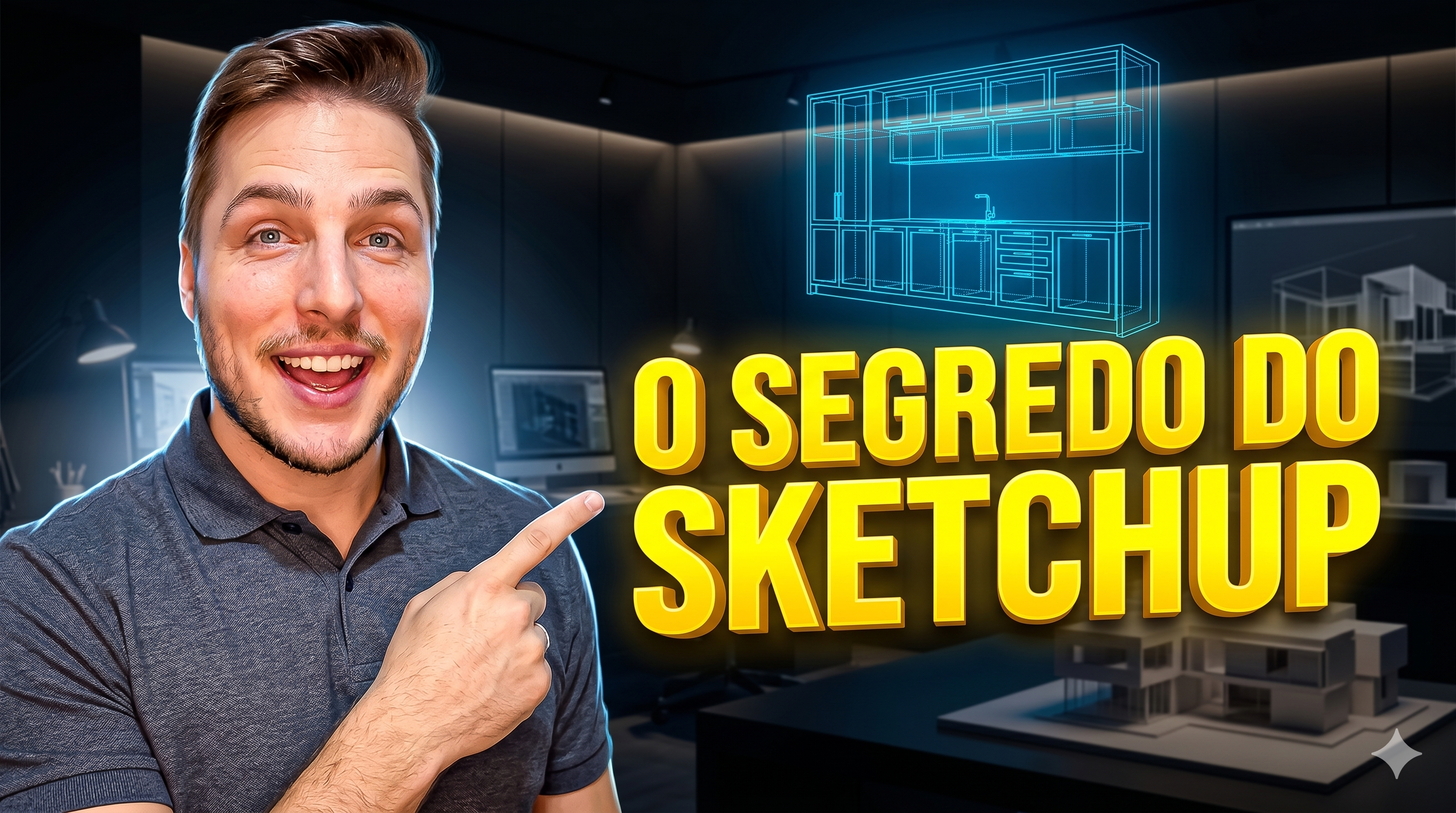 Como preparar o SketchUp para Detalhamento no LayOut (Projeto Anti-Erro) - Aula 1